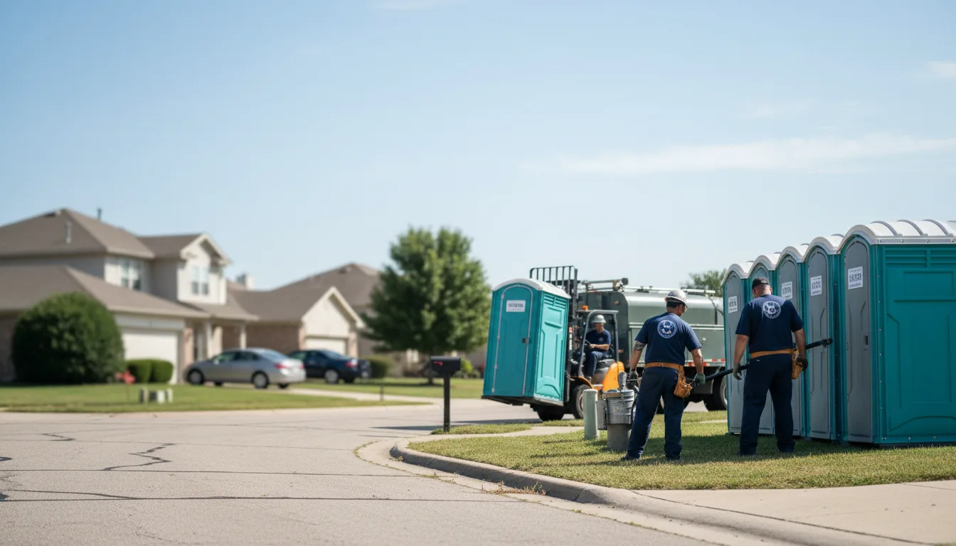 Porta Potty Rental in Orchard, TX near me